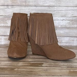 Chinese Laundry fringed boots